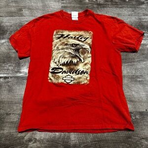 Harley Davidson Reading Pennsylvania Graphic Tee Size Large